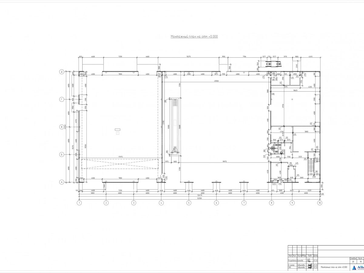 Планировка СТО из сэндвич-панелей -  фото 7