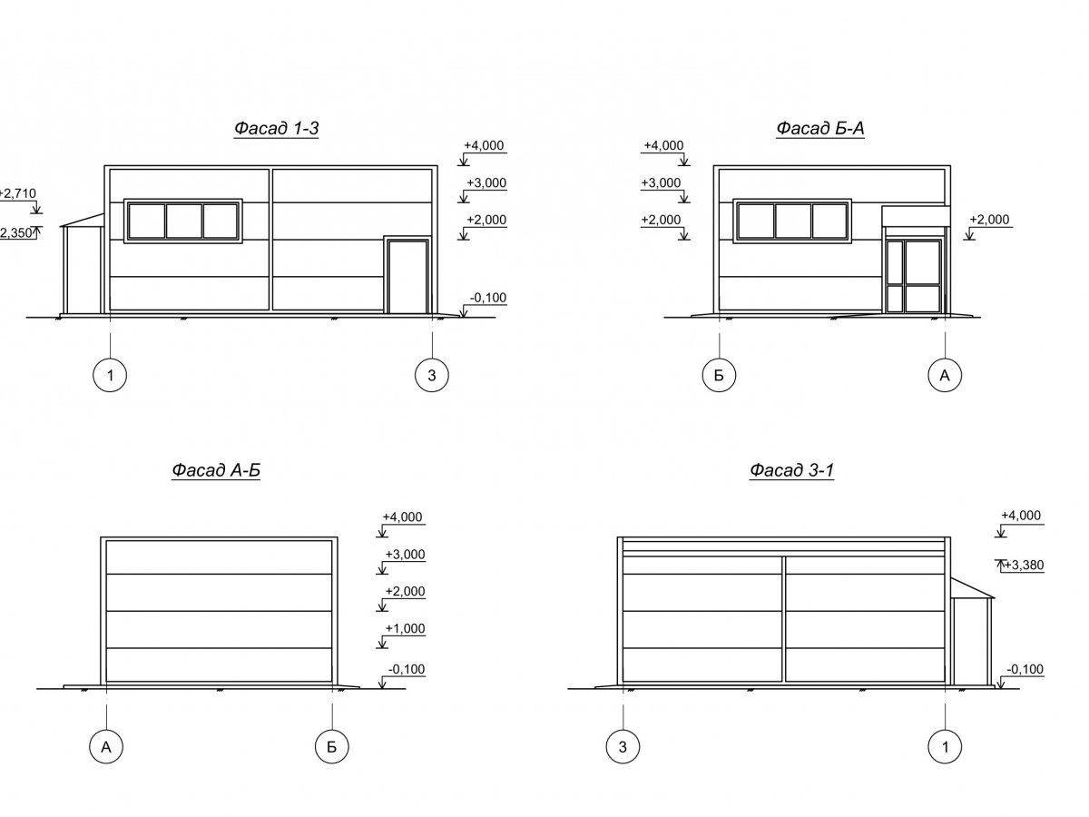 Планировка Павильон из сэндвич-панелей -  фото 2