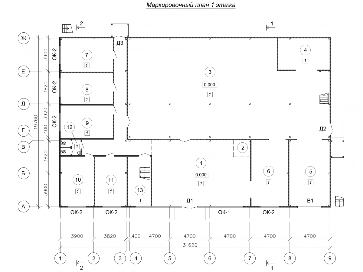 Планировка Магазин из сэндвич-панелей -  фото 2